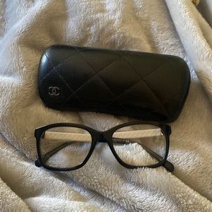 Chanel Square Eyeglasses and Case
